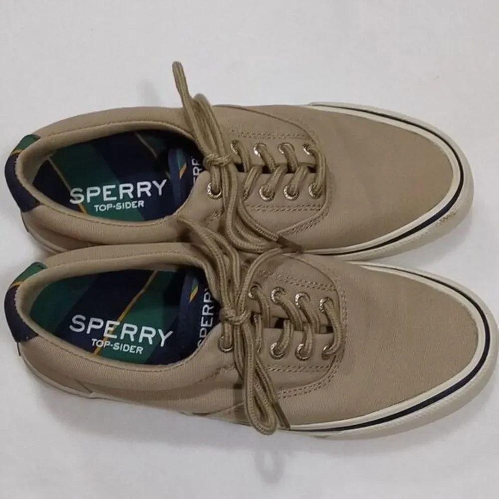 Sperry‎ Top Sider Striper 2 CVO Tan Mens Shoe Size 7 STS21430